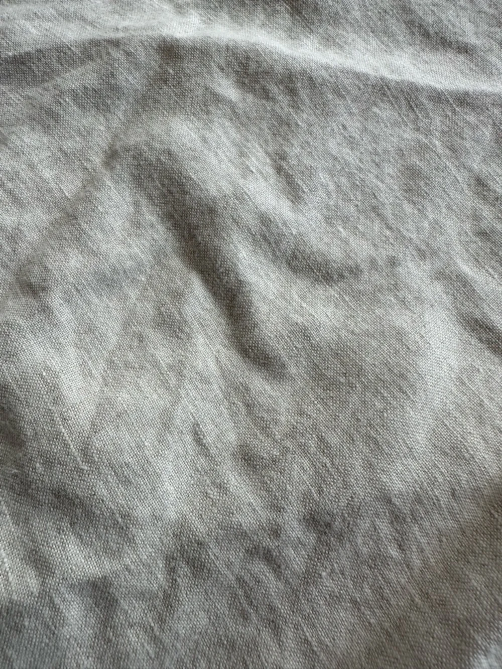 West Elm Belgian Flax Linen King Pillow Sham 20x36 Neutral Oatmeal Quiet Luxury